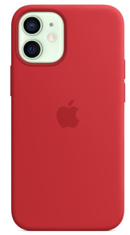 Apple iPhone 12 mini Silicone Case with MagSafe - (PRODUCT)RED MHKW3ZM/A